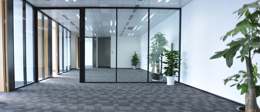 empty modern office room